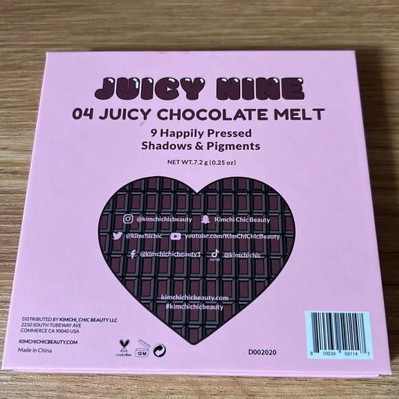 KIM CHI CHIC JUICY NINE PALETTE - 04 JUICY CHOCOLATE MELT - Picture 4 of 5